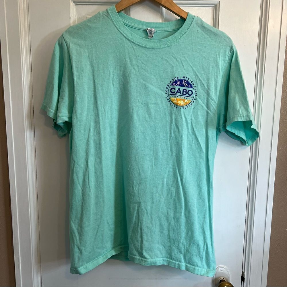 🏝️Cabo San Lucas teal t-shirt